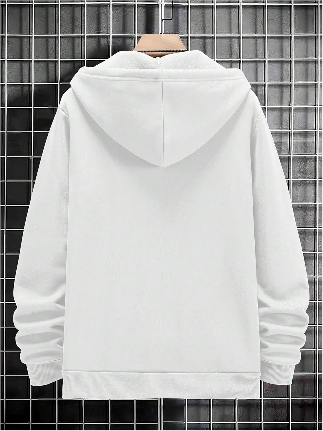 SOLY HUX Men's Graphic Zip Up Hoodies Sweatshirt Drawstring Long Sleeve Casual Streetwear Jacket