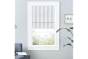 Black Roman Shades for Windows: Exclusive Home Ricardo