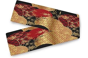 AUUXVA Japanese Table Runner - The Epitome of Elegance and Cultural Heritage