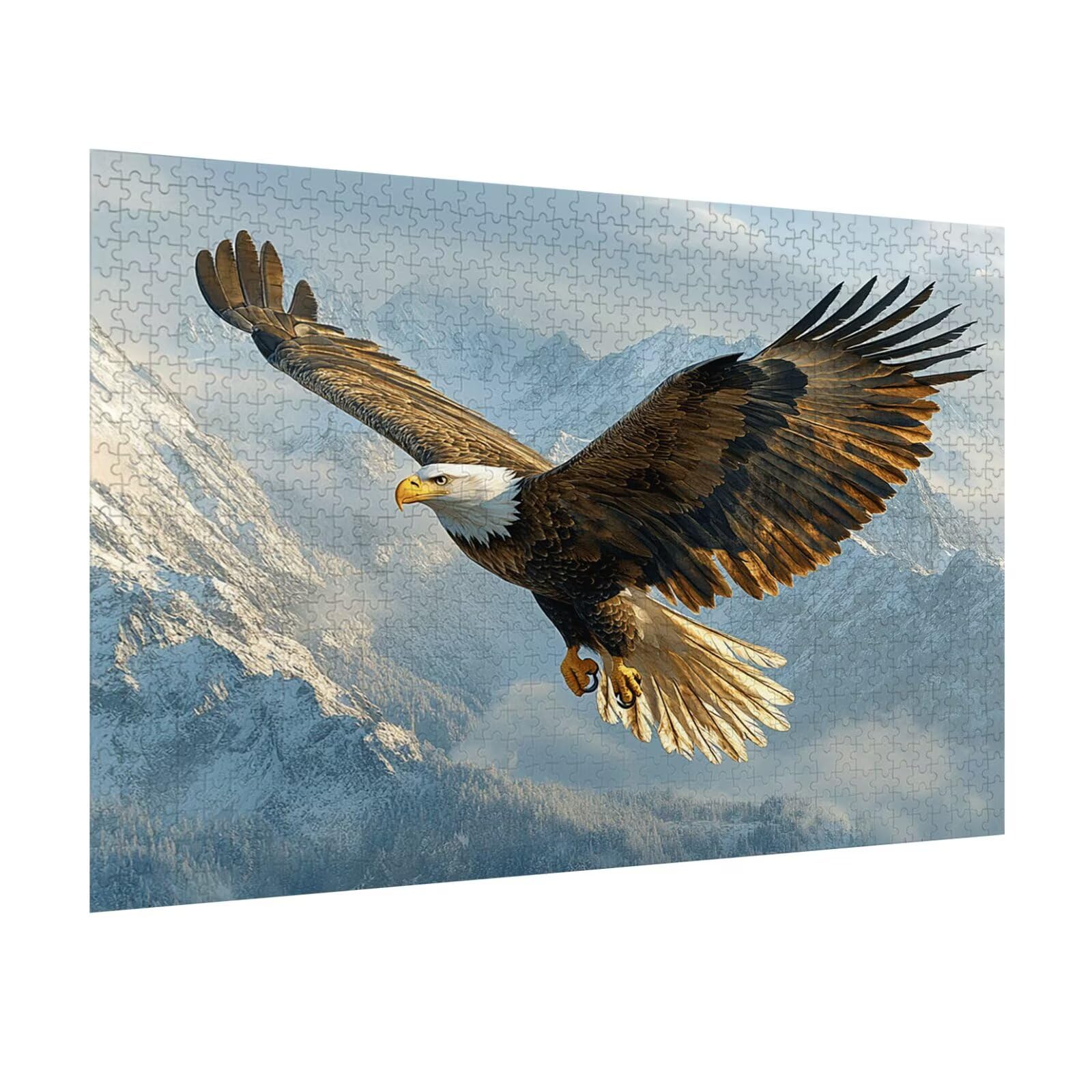 Puzzle 2000 Piezas, Rompecabezas Adultos, Montañas Nevadas, n-856