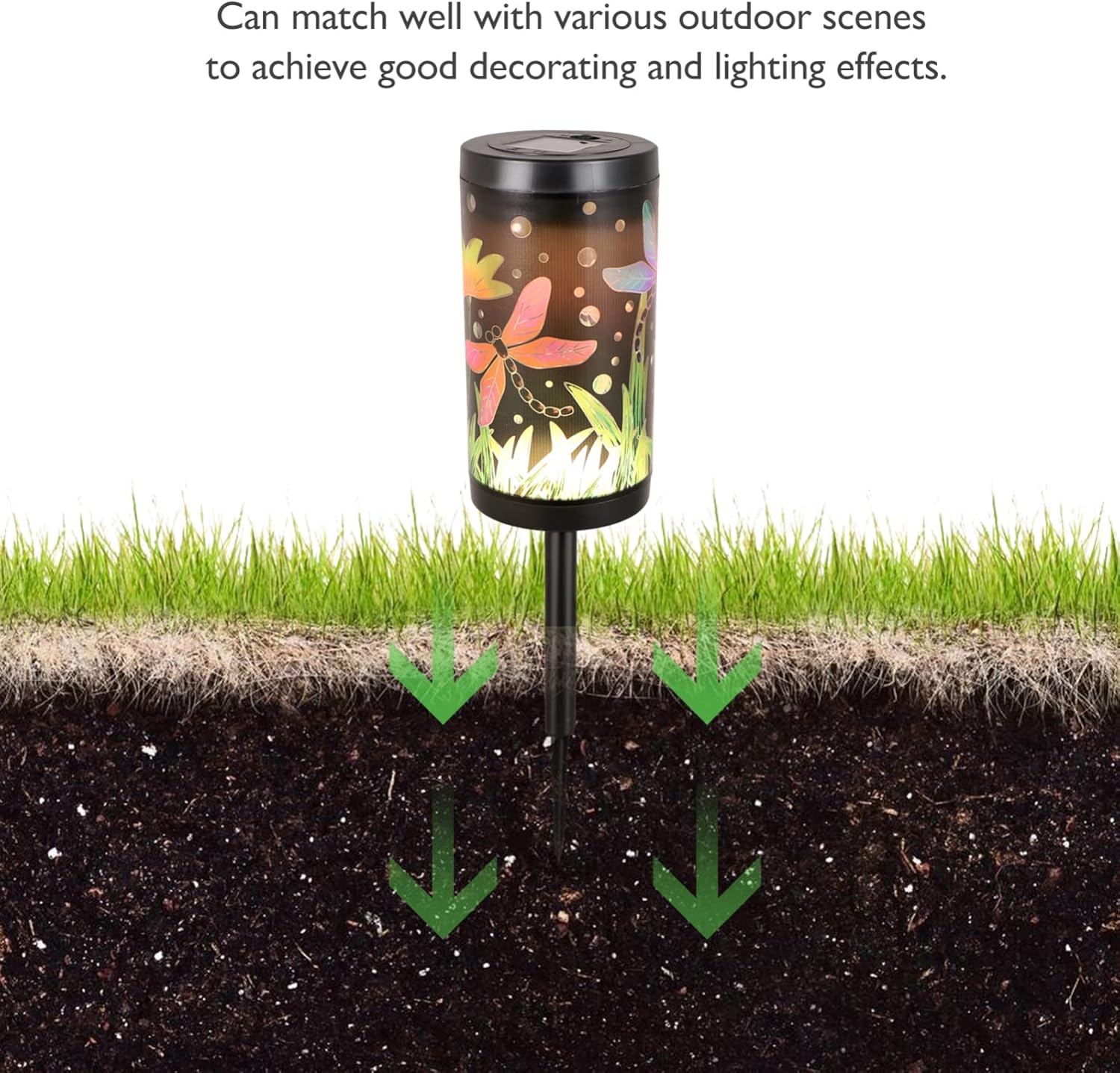 Led Garden Lights Solar LanternOutdoor, Garden Decorative Landscape Lamp