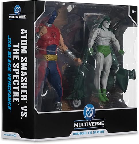 Miniatura 11 de McFarlane Toys - DC Multiverse Atom Smasher vs. The Spectre (JSA Black Vengeance) 2pk