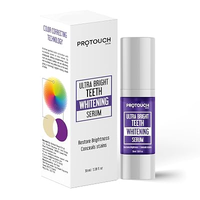 PROTOUCH Ultra Bright Teeth Whitening Serum | Colour Corrector for Teeth | Purple Toothpaste for Teeth Whitening | Tooth