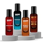 Beardo The Ultimate 4 – Whisky Smoke, Bourbon, Godfather & Mariner Perfume Set for Men (20ml x 4) | Long Lasting Fragrance | Long Lasting Perfume for Men | Gift for Men | Gift for Friend