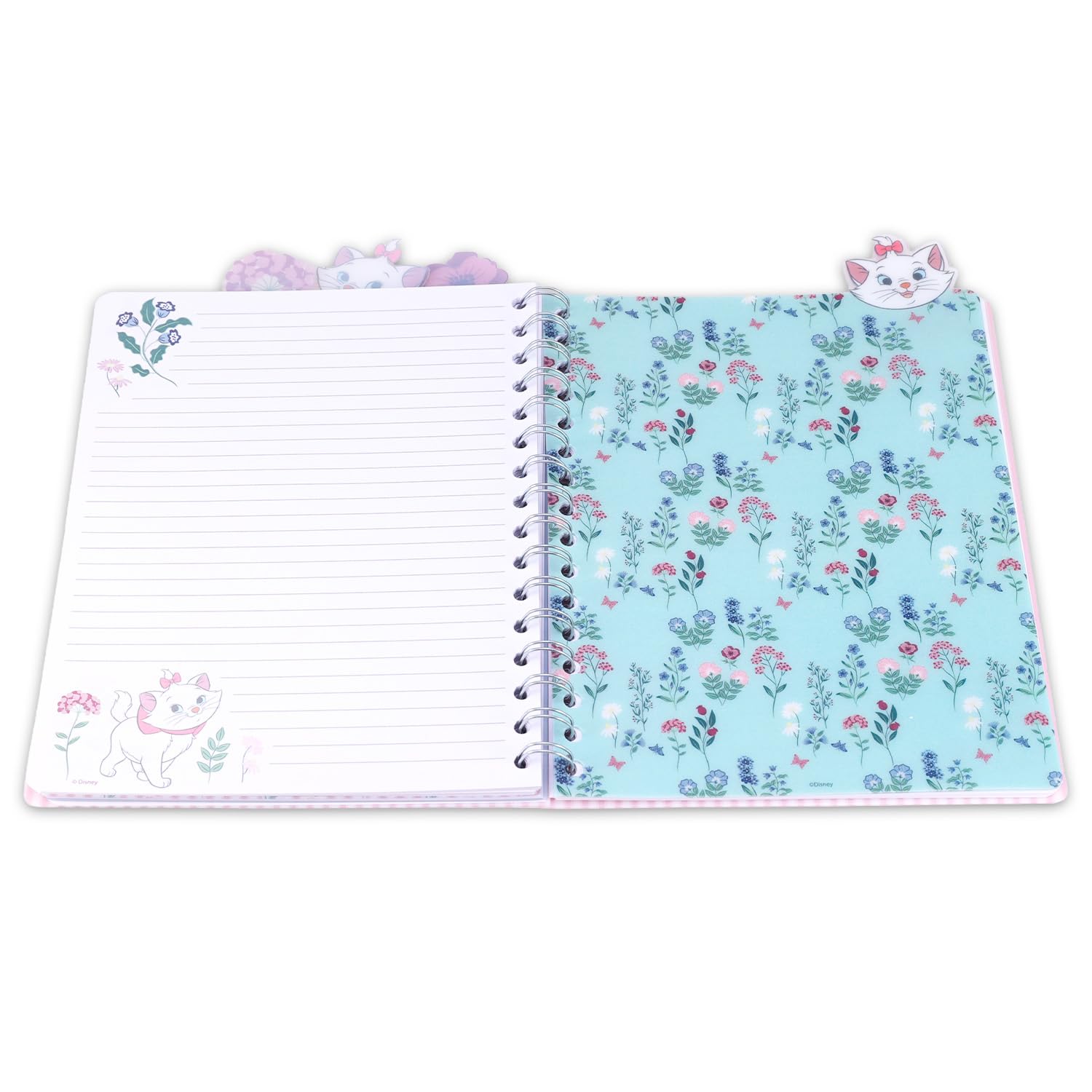 Aristocats Notebook Stationery Set for Girls - Bundle Marie Tabbed Journal image 3