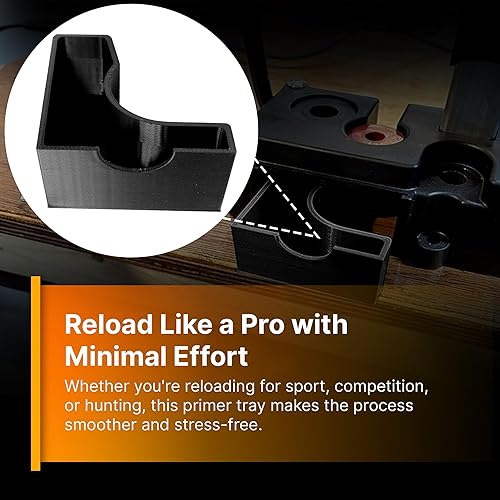 Miniatura 6 de SplashNColor Lee Load All 2 - Bandeja de alimentación de imprimación, prensa de recarga Shotshell de alta capacidad, herramienta de imprimación para