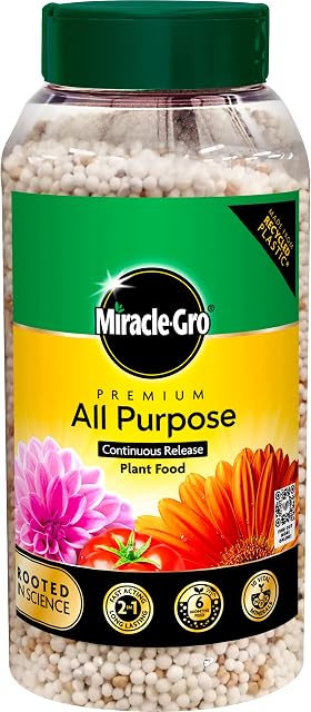 Miracle Gro Premium All Purpose Continuous Release Plant Food 900 g, White