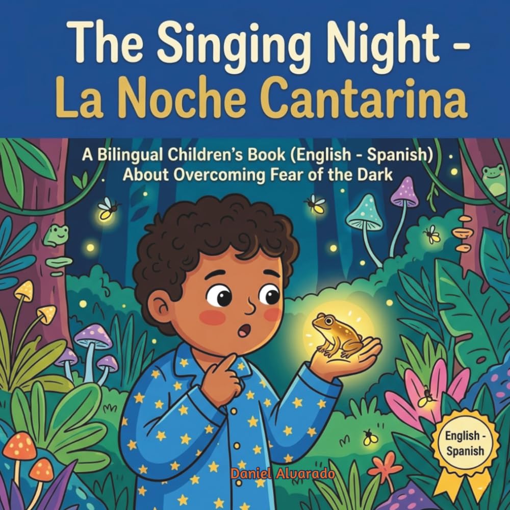 The Singing Night - La Noche Cantarina: A Bilingual Children's Book (English - Spanish) About Overcoming Fear of the Dark and Bedtime Routines ... de la Tierra: Un Viaje Emocional Bilingüe)