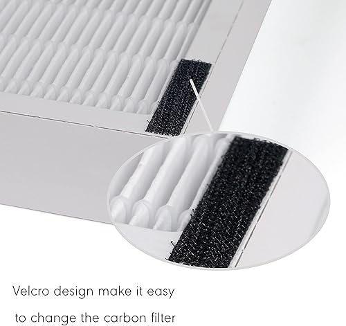 Miniatura 7 de Paquete de 2 filtros de repuesto – A – para purificadores de aire Idylis AC-2119, IAP-10-100, IAP-10-150, IAPC-40-140 y Filtrete FAP-C01-A, parte #