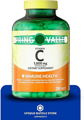 Miniatura 6 de Vitamina C con Rose HIPS 1000 MG, tabletas suplemento dietético, vitamina C 1000 mg, 250 unidades + organizador de píldoras de 7 días incluido