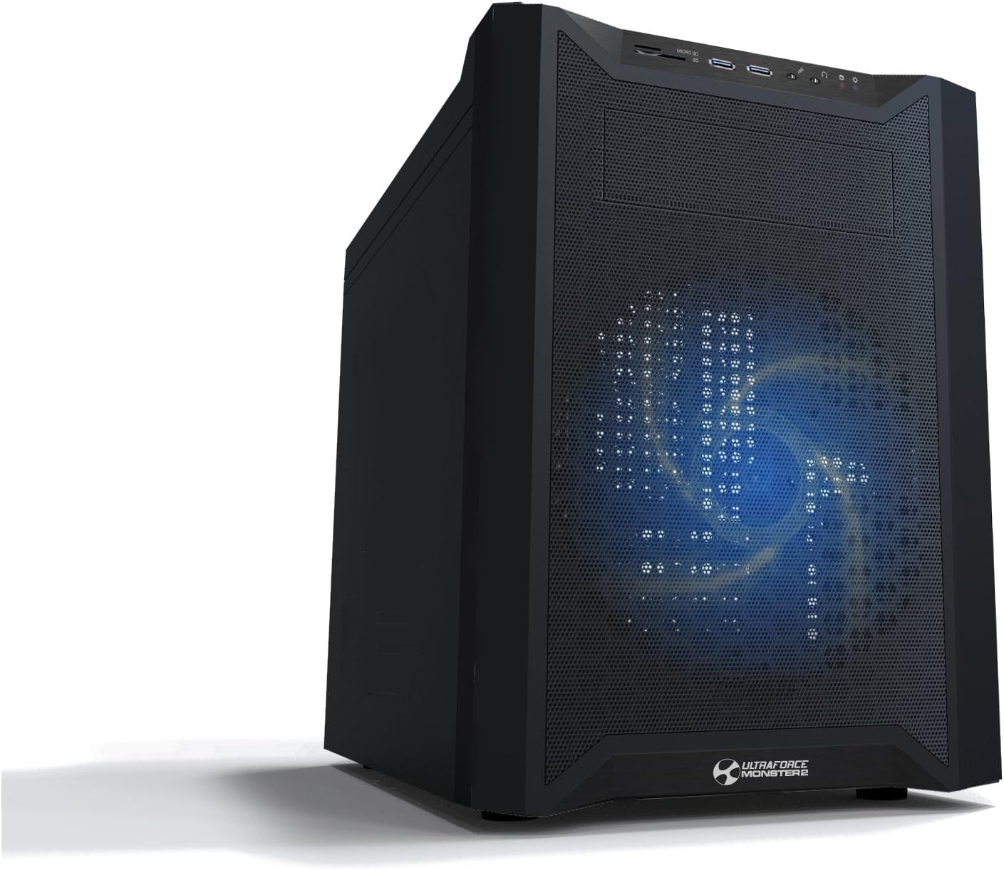 Ultron ULTRAFORCE Monster M2 - Kubus - Mikro-ATX - ohne Netzteil - USB/Audio