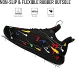 soulsfeng Mens Running Shoes Mesh Breathable Lightweight Cushioning Training Athletic Sneakers