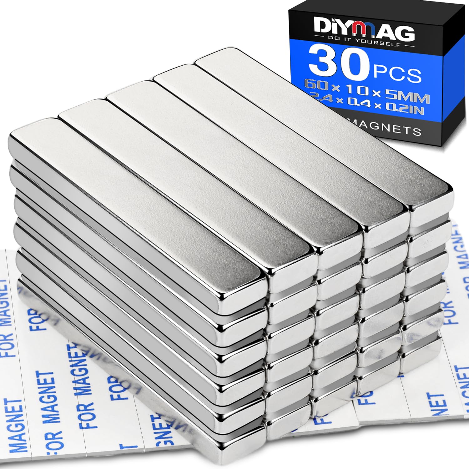 Strong Neodymium Magnets - 30 Pack -1 Strong Neodymium Magnets - 30 Pack -1