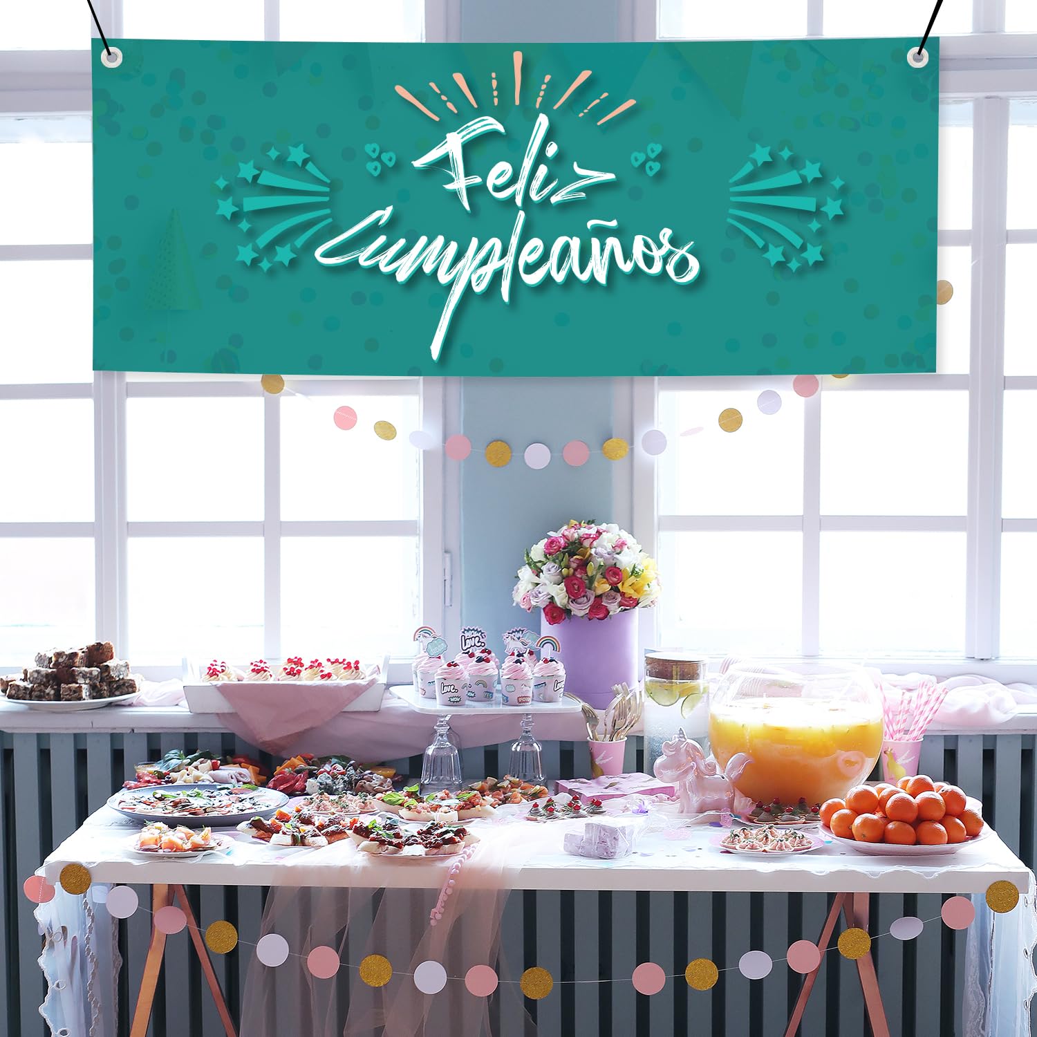 Pancarta Personalizada para Publicidad Exterior, lona resistente 300x100 cm | Con impresión nitida y resistente para dar máxima visibilidad a tu negocio, evento o promoción en espacios exteriores