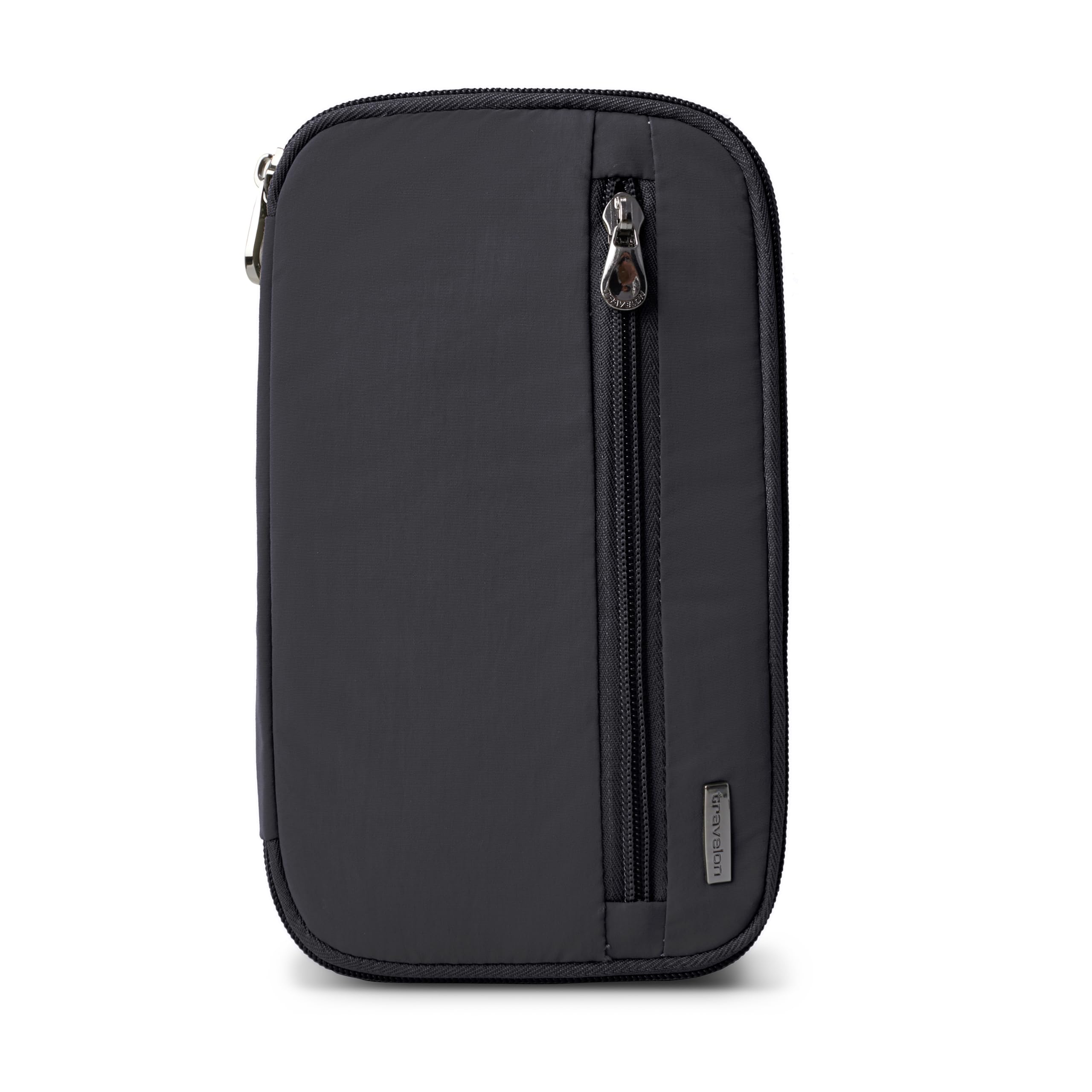 RFID Blocking Family Passport Wallet, Black, 4.75”W x 8.25”H x 0.75”D, Travelon Rfid Blocking Family Passport Wallet-image-43