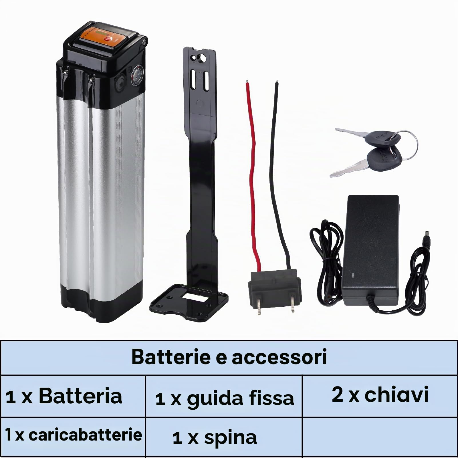 Sostituzione per Phylion Zhenlong/ZL07010-F Trio MiFa Rex batteria per e-bike XH259-10J 24V 12Ah batteria di ricambio per bicicletta elettrica