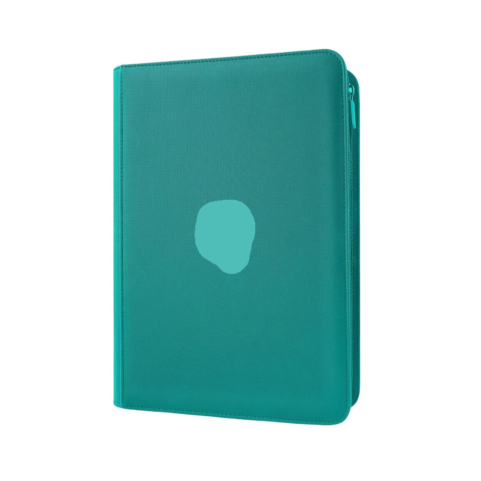 Pocket Zipper Card Binder, Trading Holder Book, PU Cover Zip For Cards for Football Sports Card(Color5)
