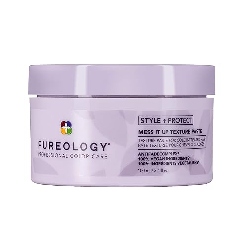 Pureology  Estilo + Proteja Mess It Up Pasta de Textura del Cabello  Agarre Medio  Vegano