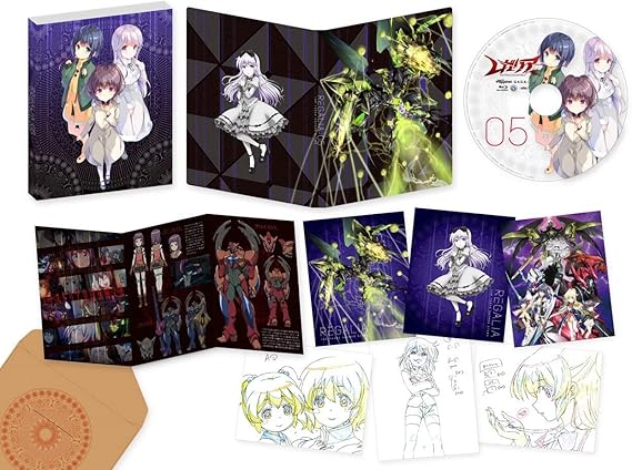 Amazon レガリア The Three Sacred Stars 5 Blu Ray アニメ