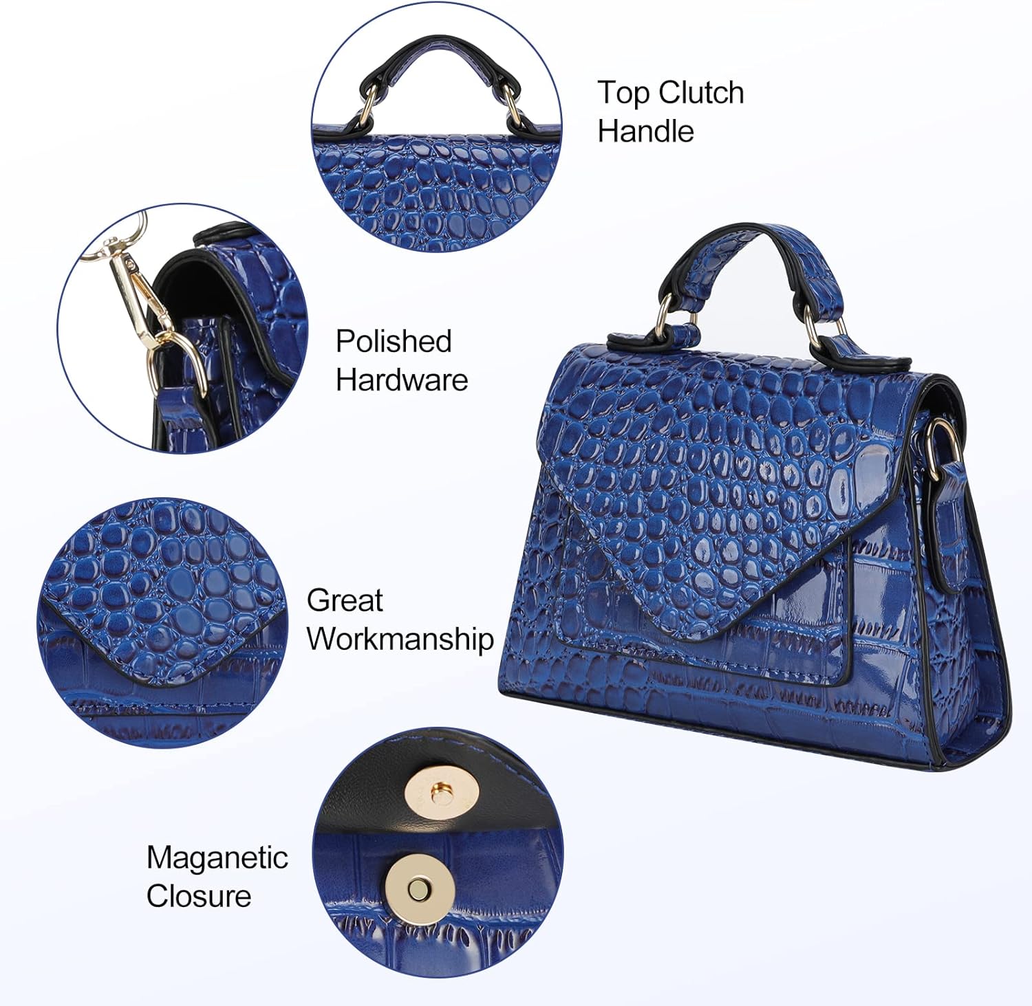 FRANSHION Handbags - Mini & Cute Small Crossbody Bags for Women, Trendy - Image 4