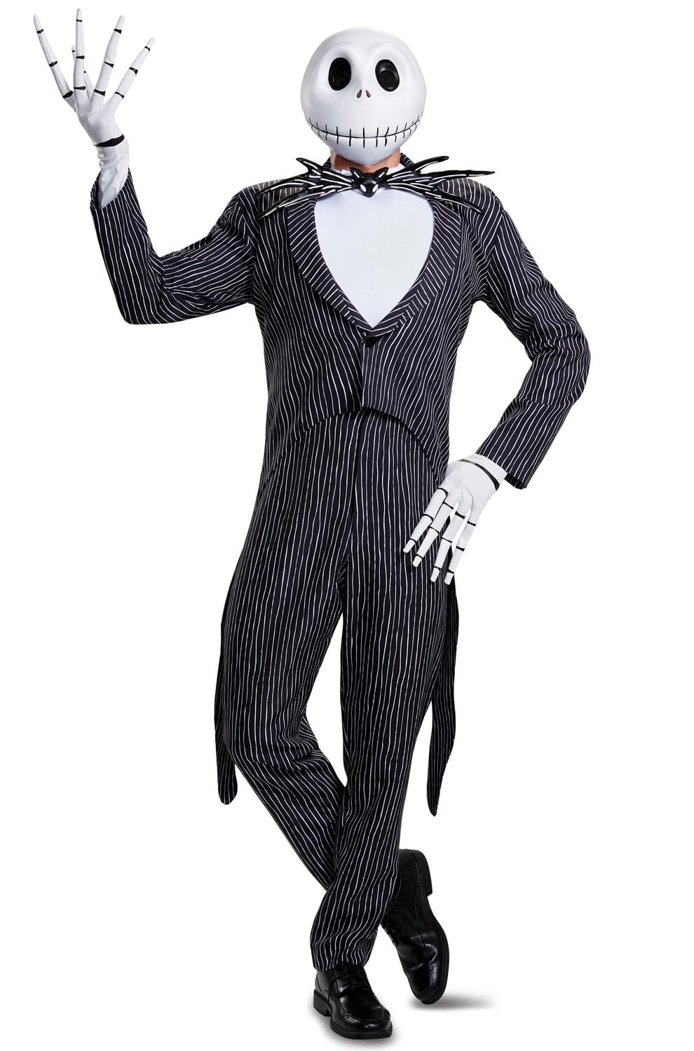 Disney Men's plus-size Jack Skellington Prestige Adult Costume