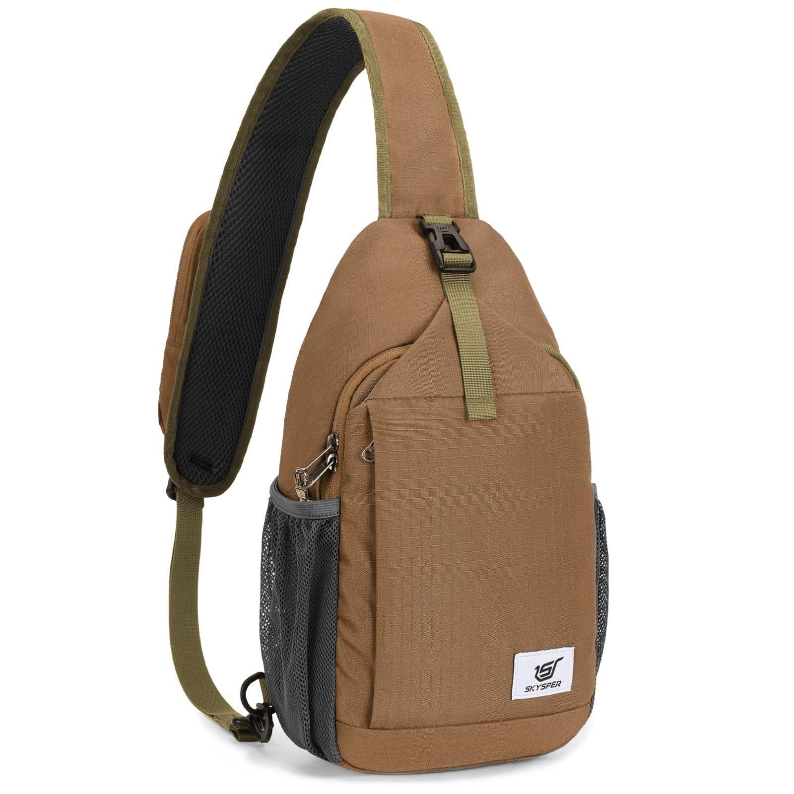 SKYSPER Sling Bag RFID Cross Body Bag Recycled Crossbody Backpack Travel Daypack