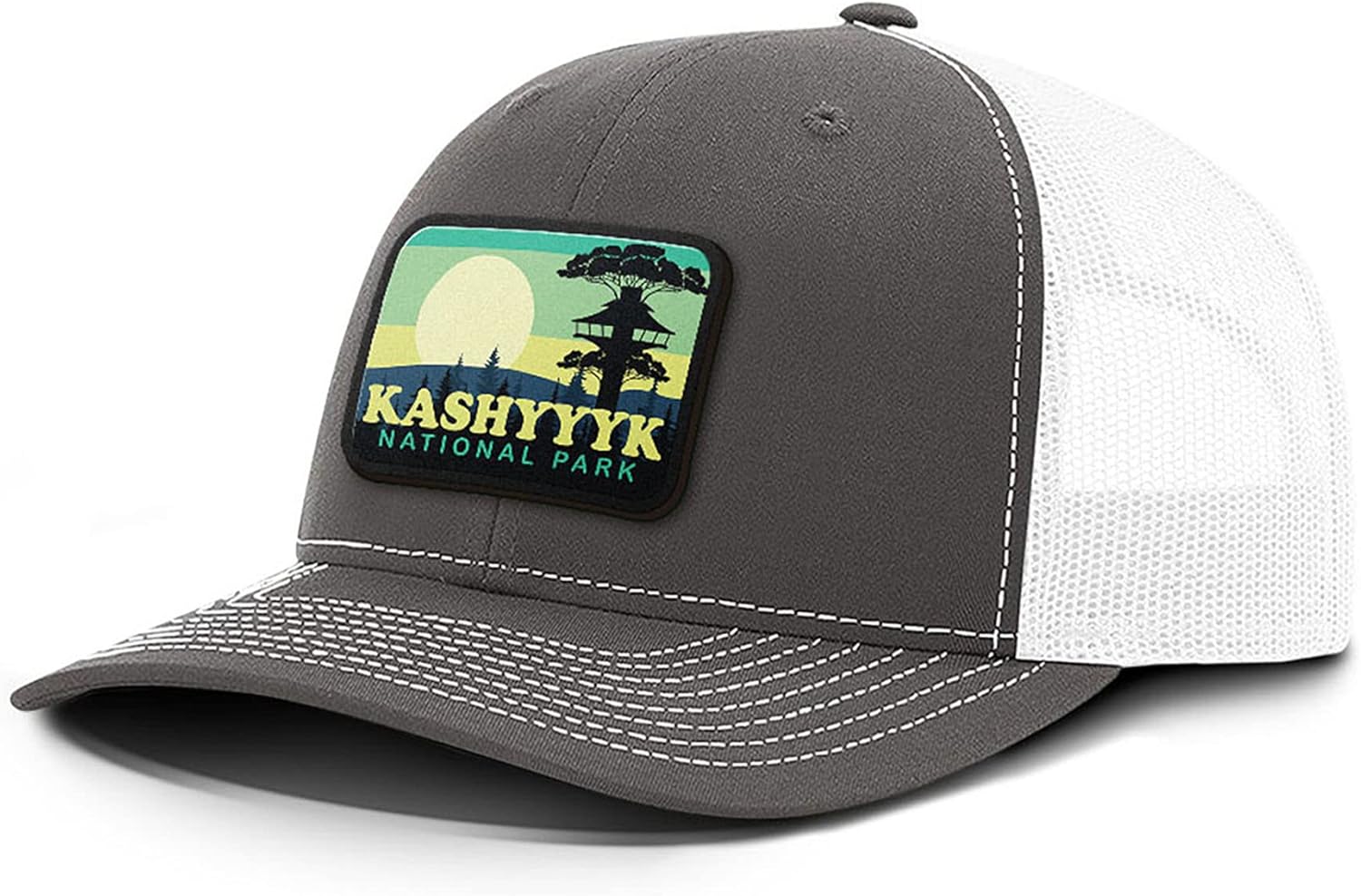 Kashyyyk National Park Back Mesh Hat - Kashyyk Patch Baseball Cap for Mens & Womens Mesh Adjustable Snapback