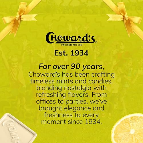 Miniatura 2 de Choward's Lemonmint | Sabores aromáticos únicos de menta para la frescura diaria | Perfecto para viajar, compartir y regalar | Sabor distintivo en