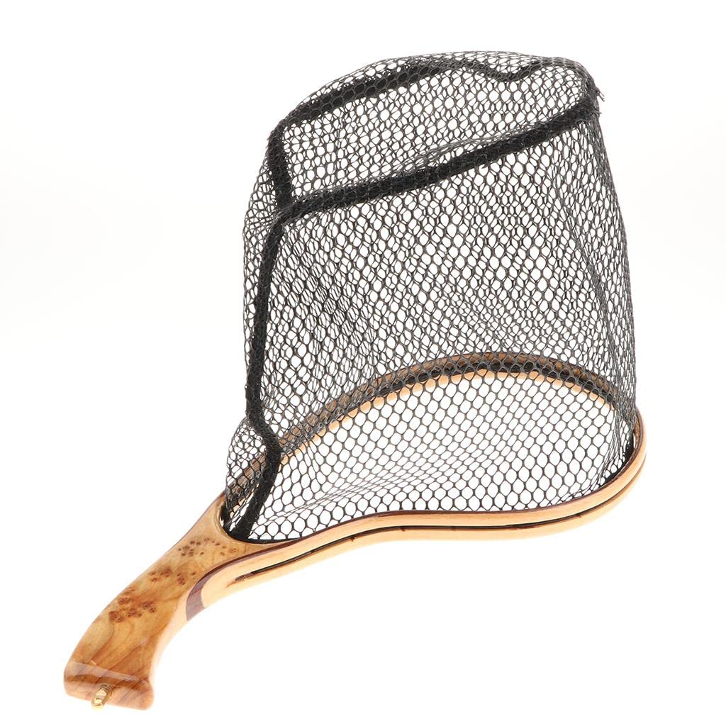 Épuisette de Pêche Filet Pliant Rétractable Silicone Souple et Manche Aluminium Télescopique Système Adaptée Pêche Loisirs