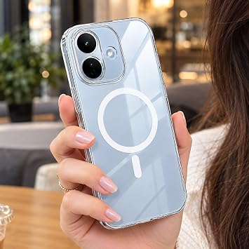 Xiaomi Redmi Note 17 Pro 5G K l f Kablosuz  arj  zellikli Sararmaz Kristal Sert Kapak  effaf [Redmi Note 17 Pro 5G ile Uyumlu]