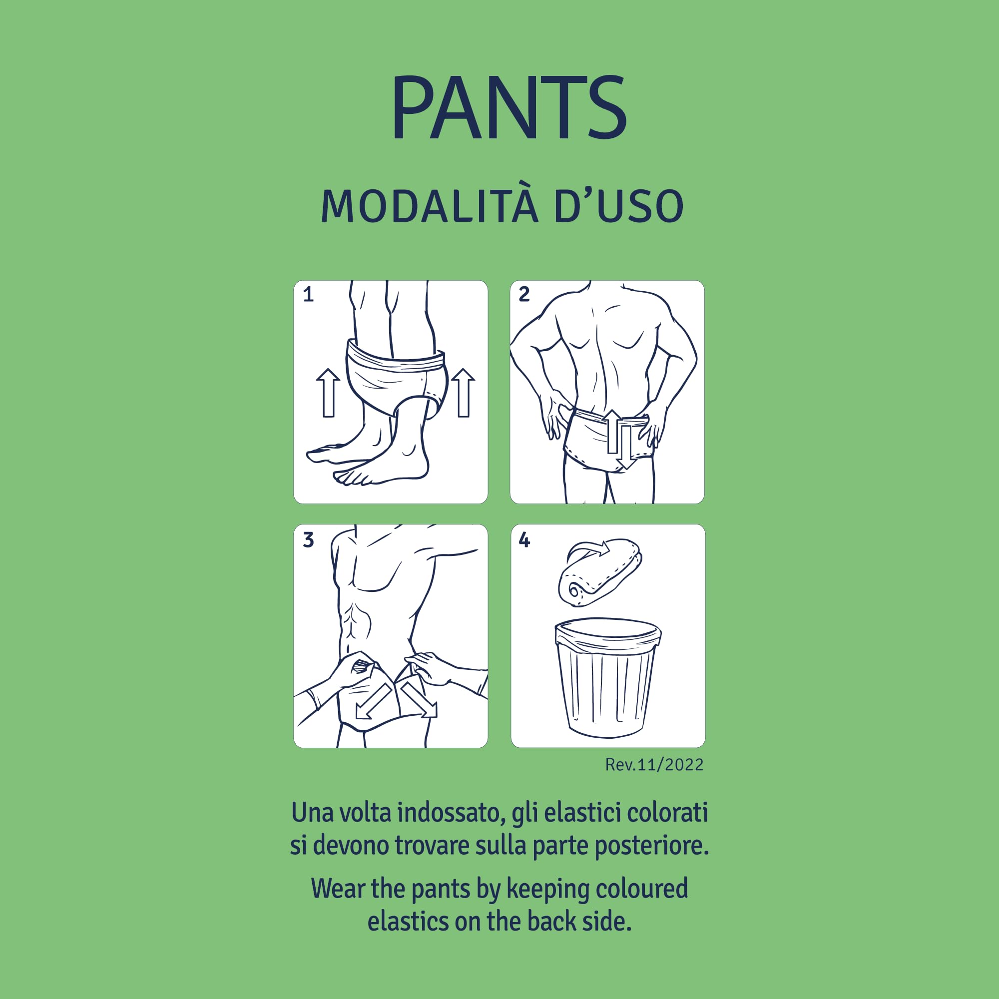 Soffisof Air Dry Pants Extra L - 84x Pannoloni per Anziani a Mutandina - 6 Confezioni da 14 Mutande Assorbenti per Incontinenza Donna e Uomo - Pants Adulti 7 Gocce - Large (110-150 cm)