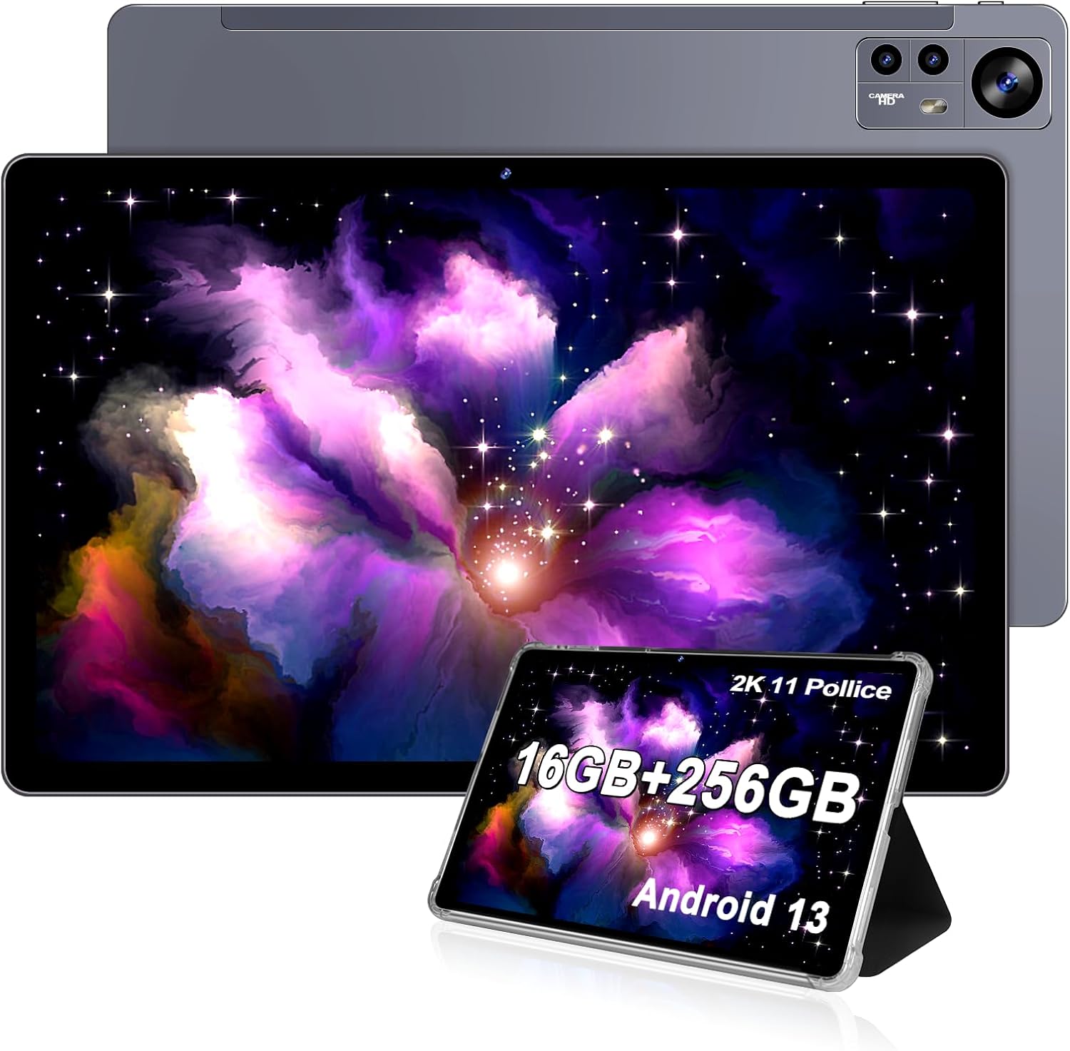 AOCWEI 2023 Android 13 Tablet 11 Pollici 16GB(8+8) RAM+256GB ROM (TF 512GB) |5G+2.4G WiFi | Bluetooth 5.0 |Octa Core|2.0Ghz |8600mAh|2000 * 1200pixels |5+13MP |Tablet con Custodia AOCWEI 2023 Android 13 Tablet 11 Pollici 16GB(8+8) RAM+256GB ROM (TF 512GB) |5G+2.4G WiFi | Bluetooth 5.0 |Octa Core|2.0Ghz |8600mAh|2000 * 1200pixels |5+13MP |Tablet con Custodia