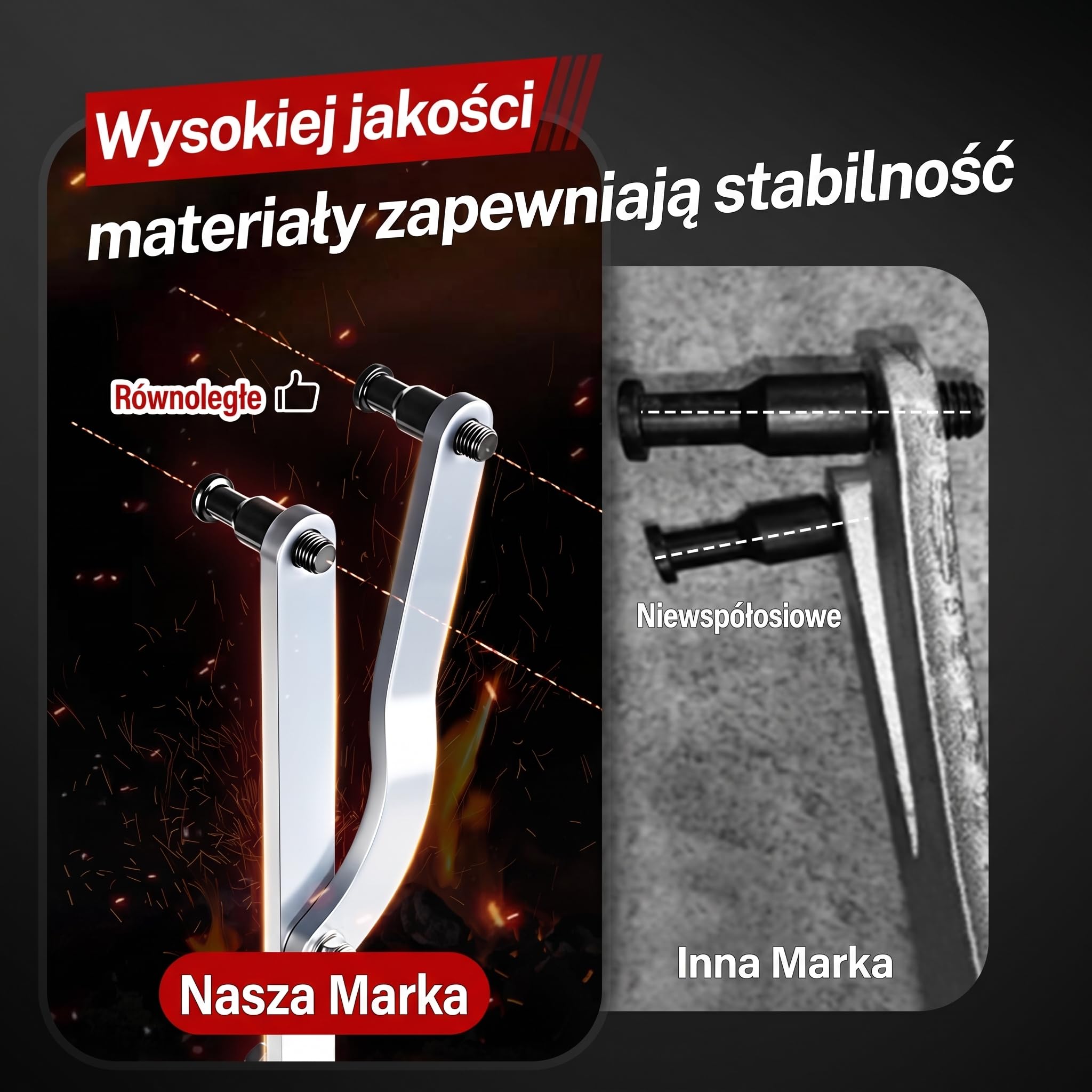 BILITOOLS Uniwersalny zestaw uchwytów do kół pasowych – regulowany klucz mocujący ze sworzniem stopniowym do wałków rozrządu, wałów korbowych i klinowych kół pasowych wielorowkowych