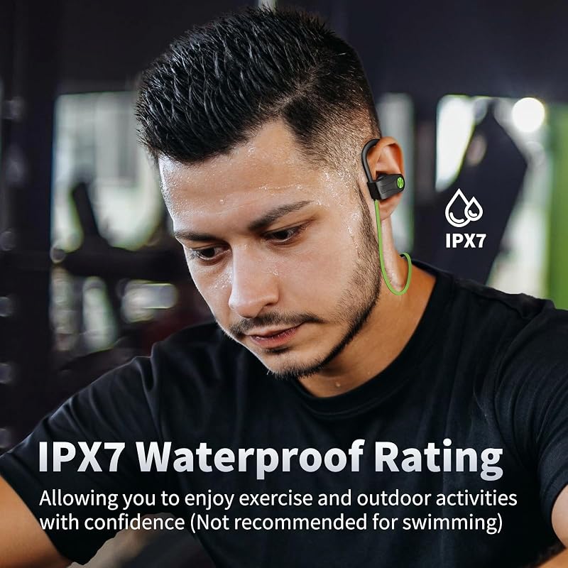 JOYWISE Bluetooth Headphones, Wireless Earbuds with 16 Hrs Playtime for Gym image 4