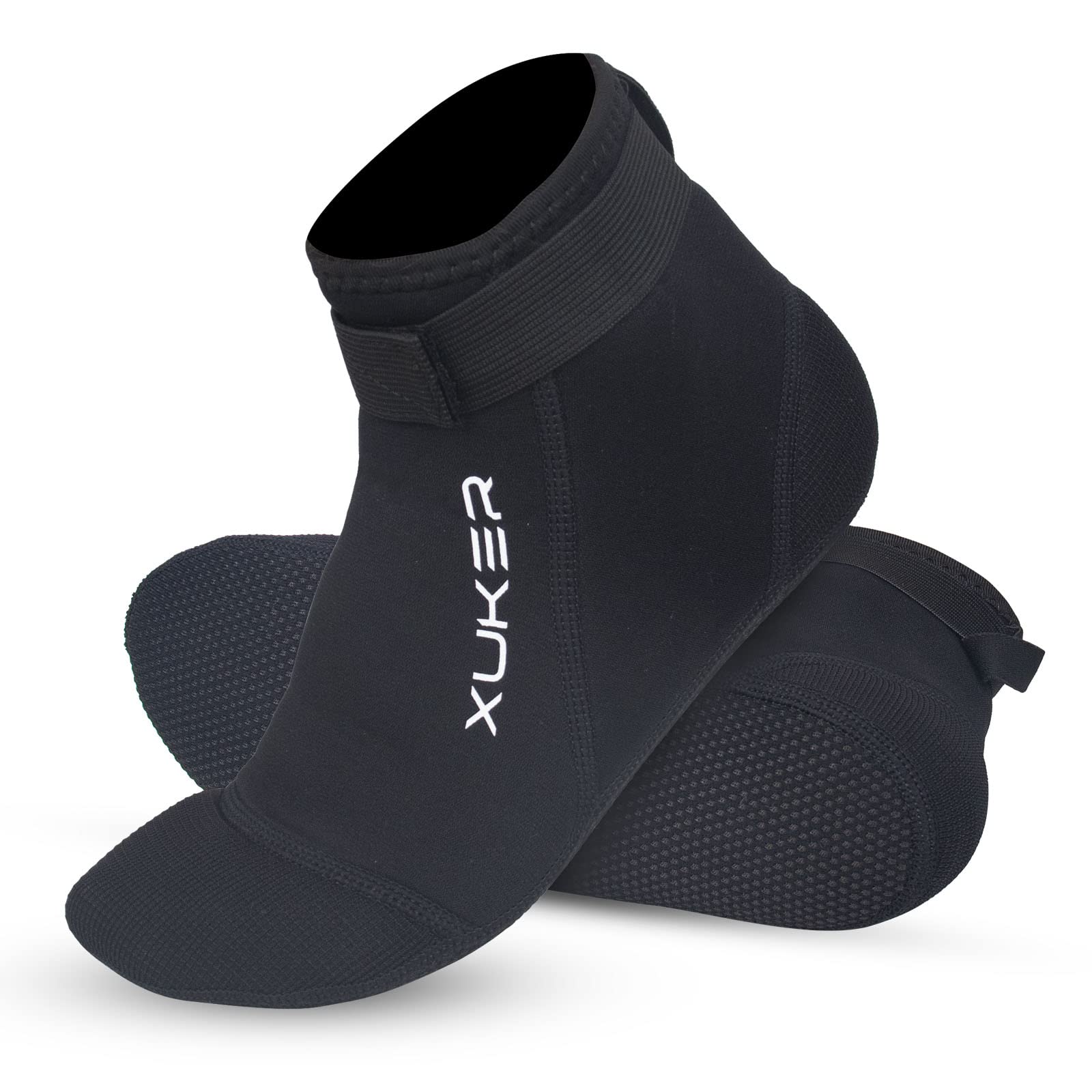 XUKER Neoprene Socks, 3mm Beach Volleyball Sand Soccer Water Wetsuit Socks for Diving Snorkeling Kayaking Paddling