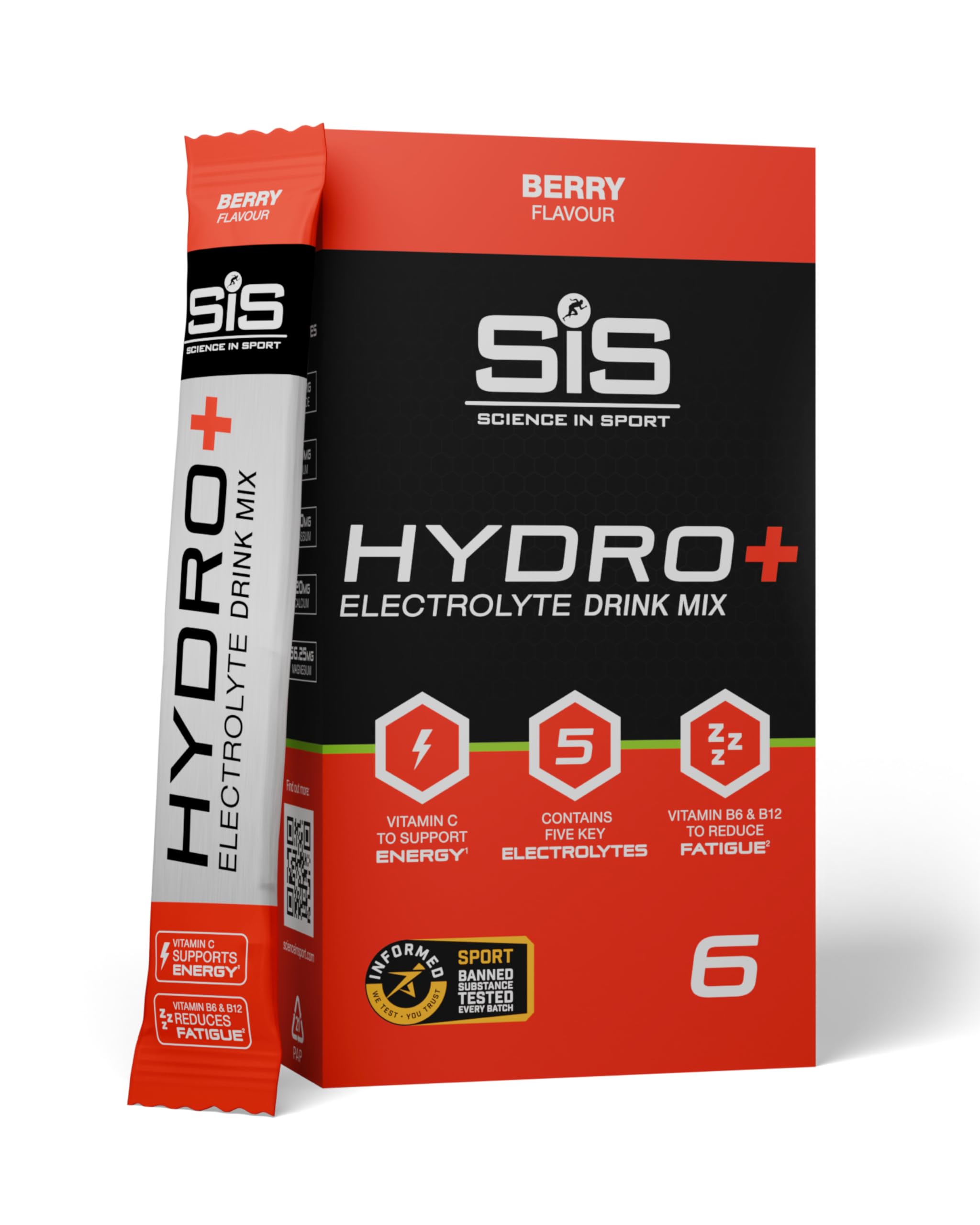 Science in Sport Poudre Boisson Électrolyte Fruits rouges