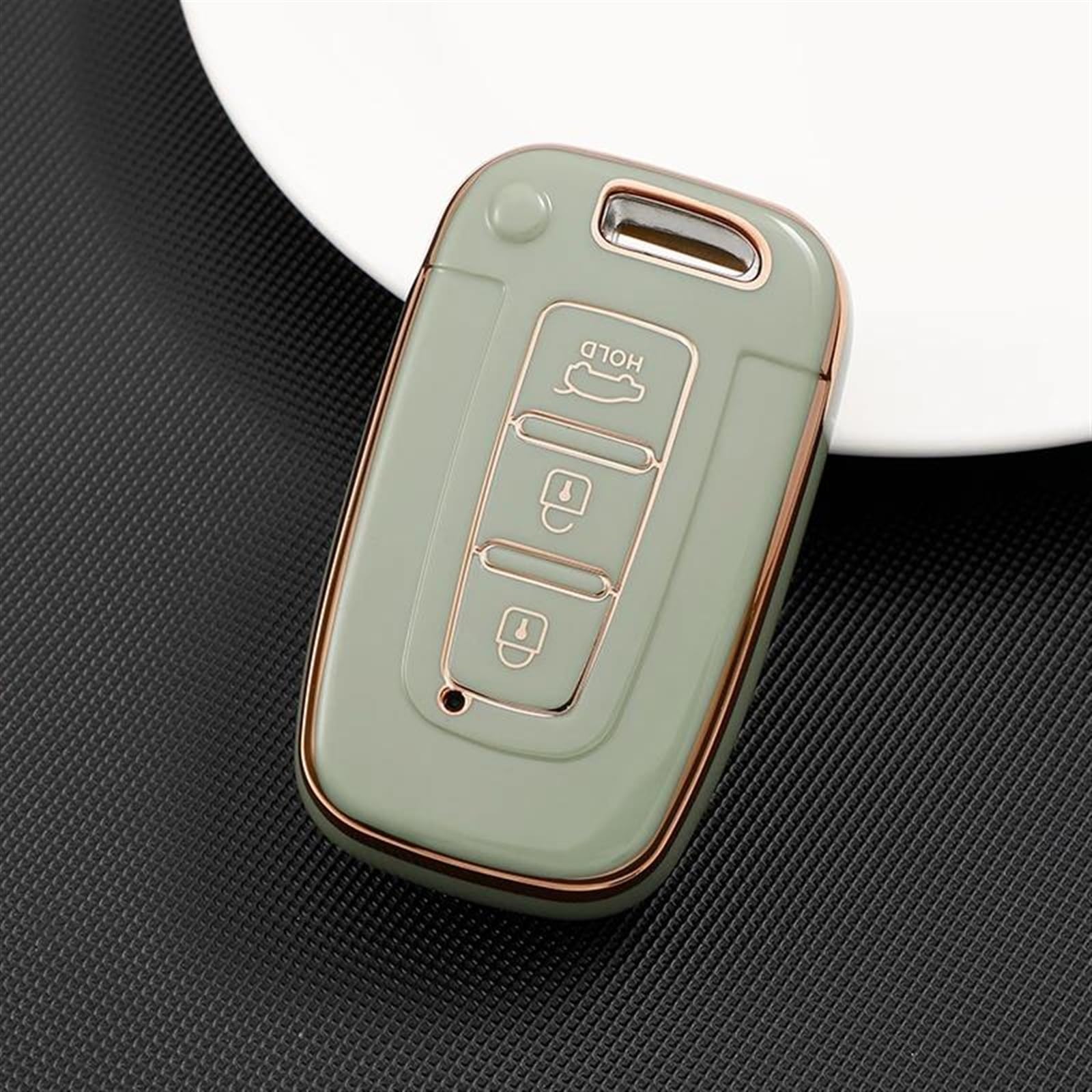 Funda para llave de control remoto Kia protección duradera ABS 3