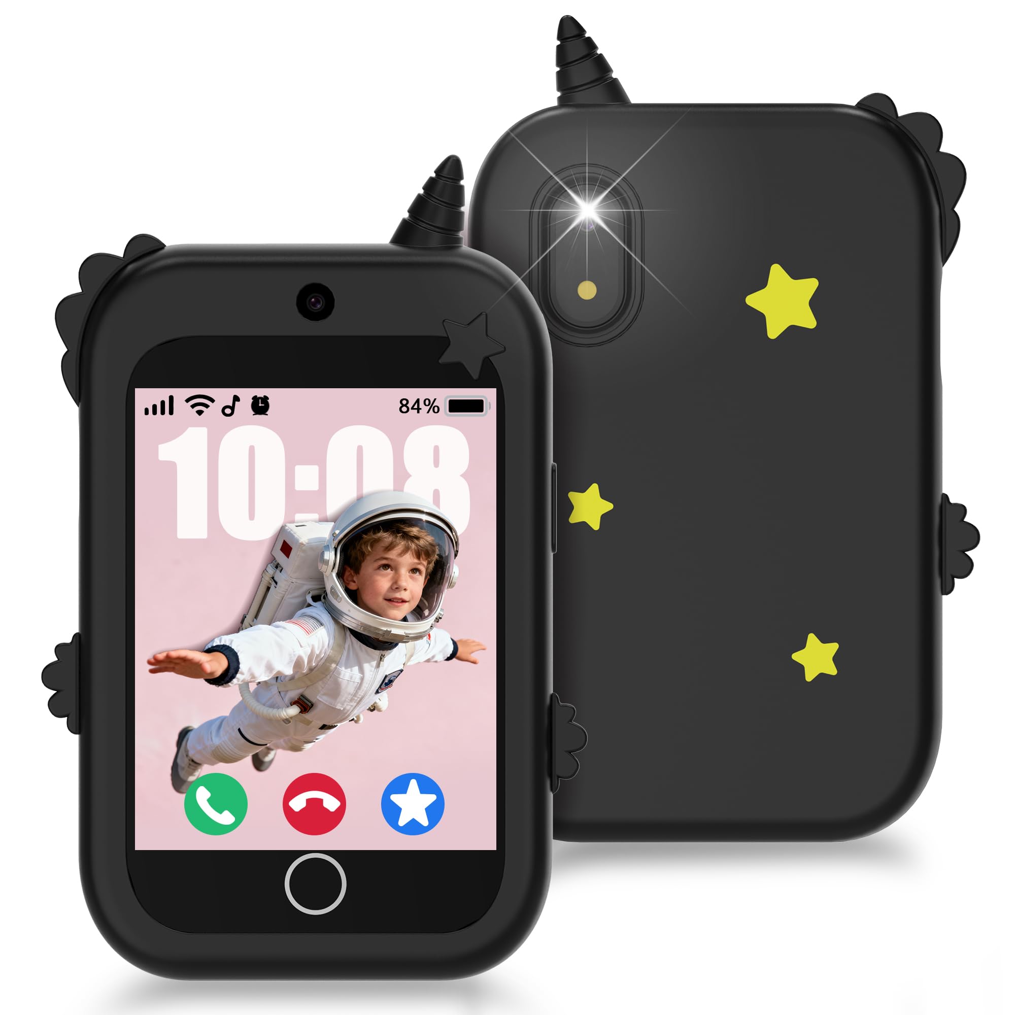 4G Telefono per Bambini GPS Videochiamata Chiamate Contapassi Fotocamera