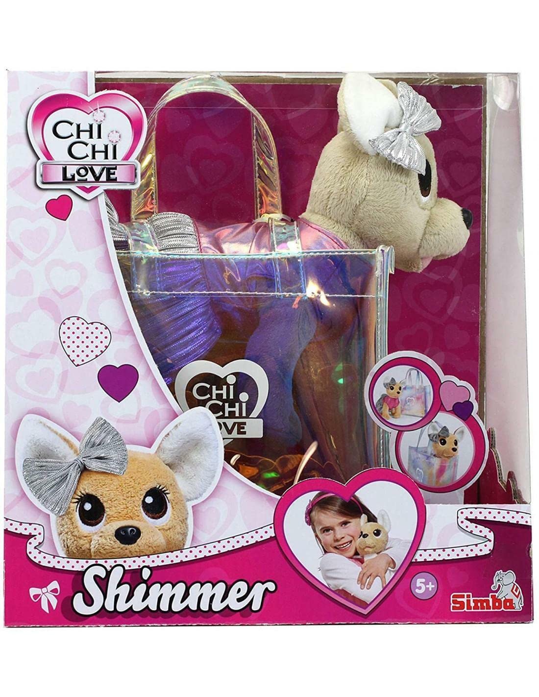Simba Chi Chi Love Shimmer Pluszowe Zwierzątko, 5+