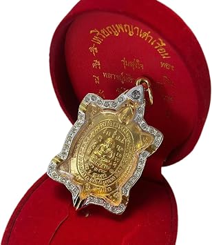 Feng Shui Thai Amulet Buddha Pendant, Attracting Wealth Bring Good Luck,Safty, Healthy,Success 802