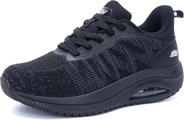 M MAGPER Plantar Fasciitis Trainers for Women Orthotic Shoes Arch Support Walking Trainers for Foot Pain Relief