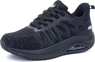 Women's Wide Plantar Fasciitis Walking Shoes Arch Support Tennis Sneakers