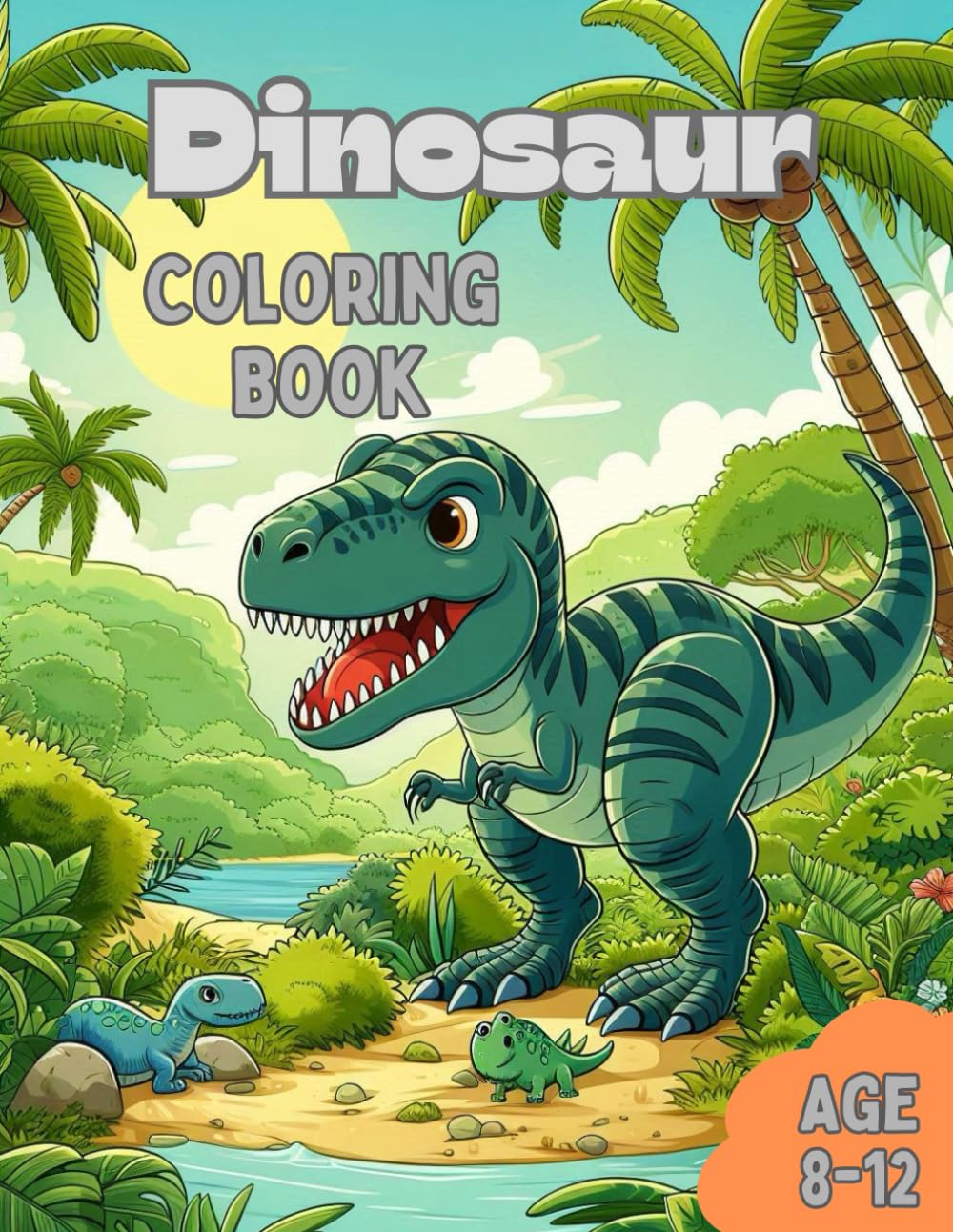 Dinosaur Coloring Book: dinosaurs coloring book