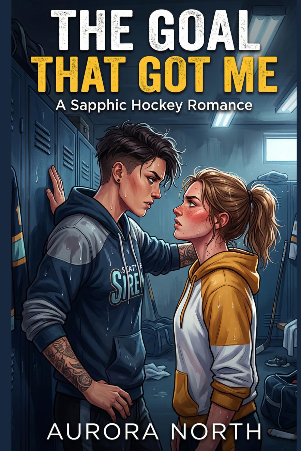 The Goal That Got Me: A Sapphic Hockey Romance