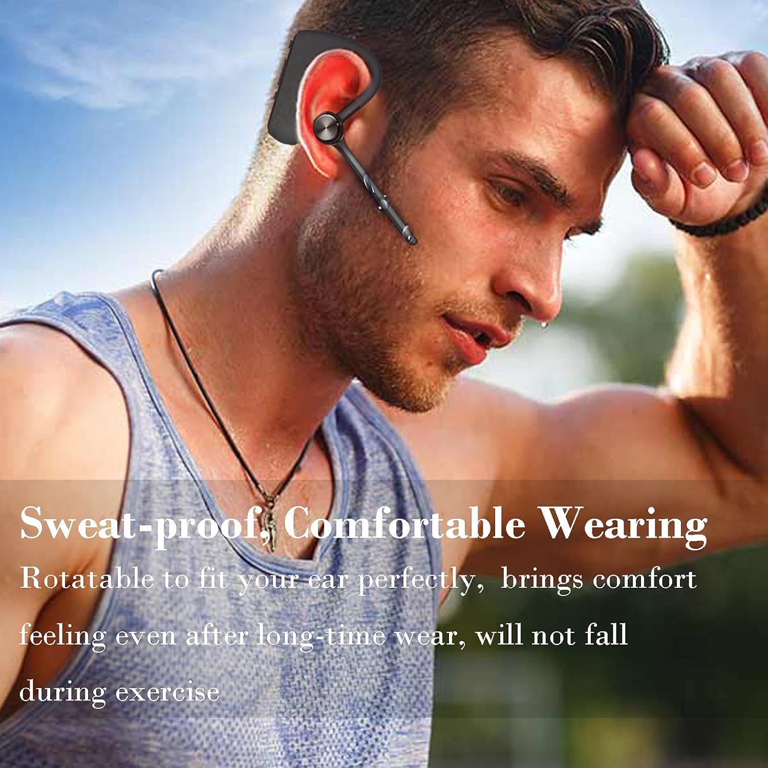 Blасk Frіdау - 70% оƒƒ Bluetooth Earpiece Wireless Headset with Microphone Hands-Free Earphones Headphones Noise Canceling Earbud Long Standby Time for Smart Mobile Phone Tablet PC Laptop Business Office Car Driver Trucker Blасk Frіdау Clеаrаnсе Bluetooth Earpiece Wireless Headset with Microphone Hands-Free Earphones Headphones Noise Canceling Earbud Long Standby Time for Smart Mobile Phone Tablet PC Laptop Business Office Car Driver Trucker