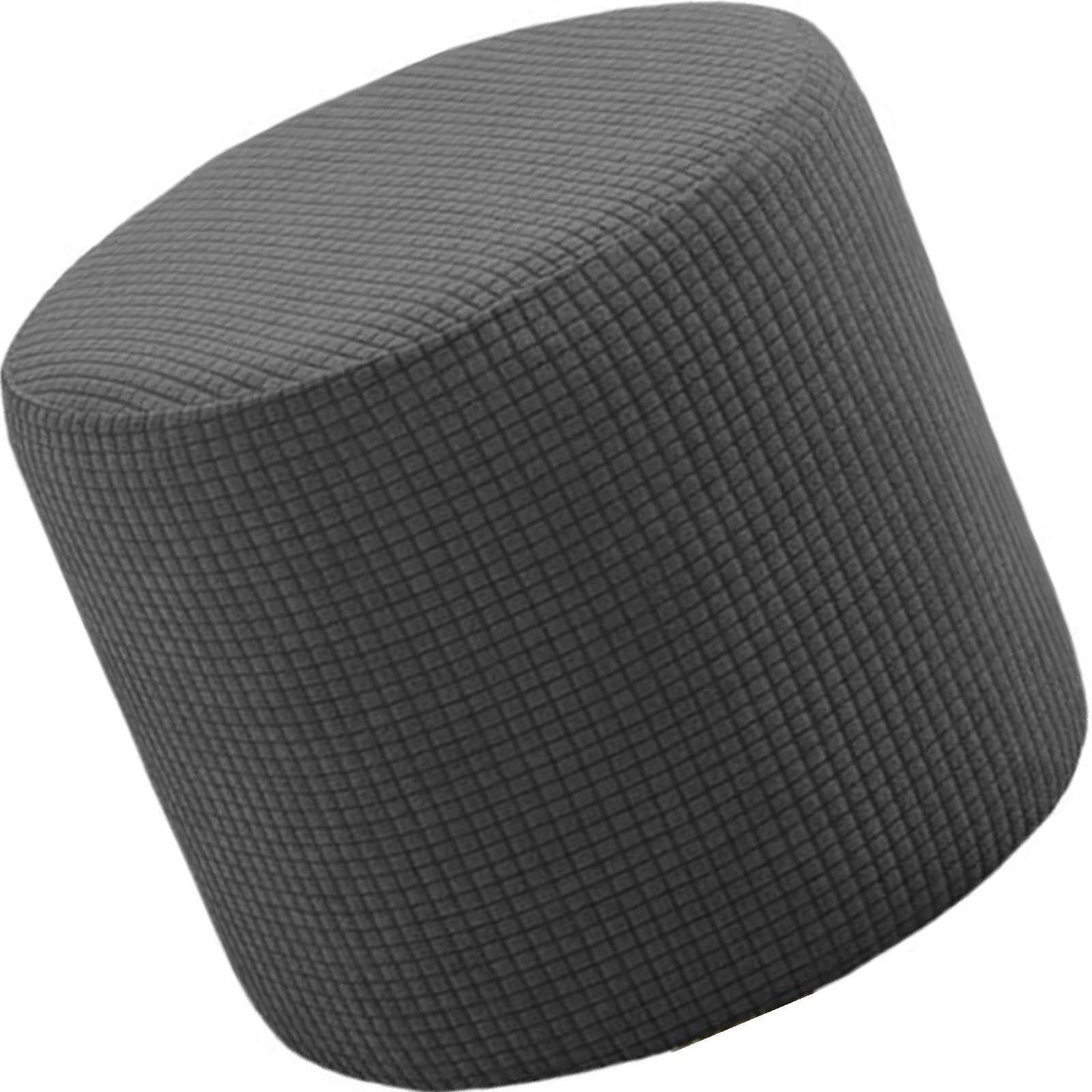 MCNDSI Ottoman Slipcovers Round Footrest Footstool Covers Stretch Fabric Ottoman Covers, Spandex Slipcover Machine Washable(F3,45x45cm)