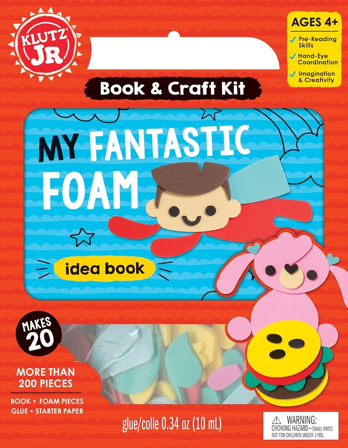 KLUTZ My Fantastic Foam Jr. Craft Kit
