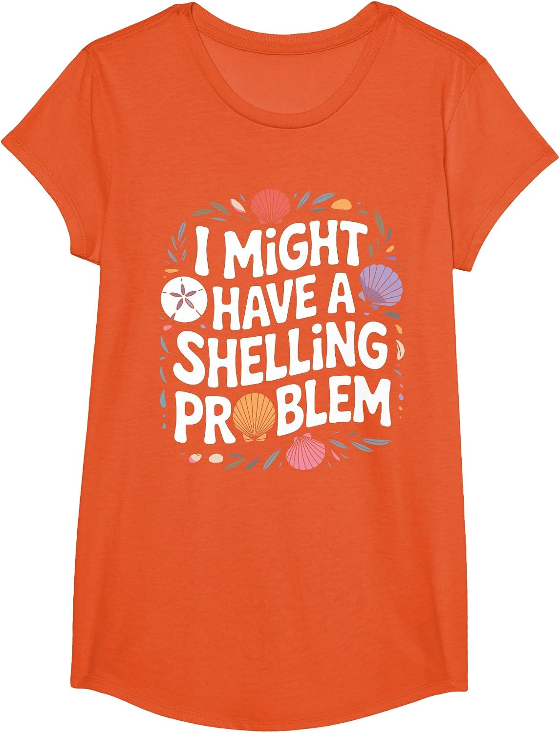 Funny Seashell Art for Men Women Sea Shell Ocean Shelling T-Shirt image 3