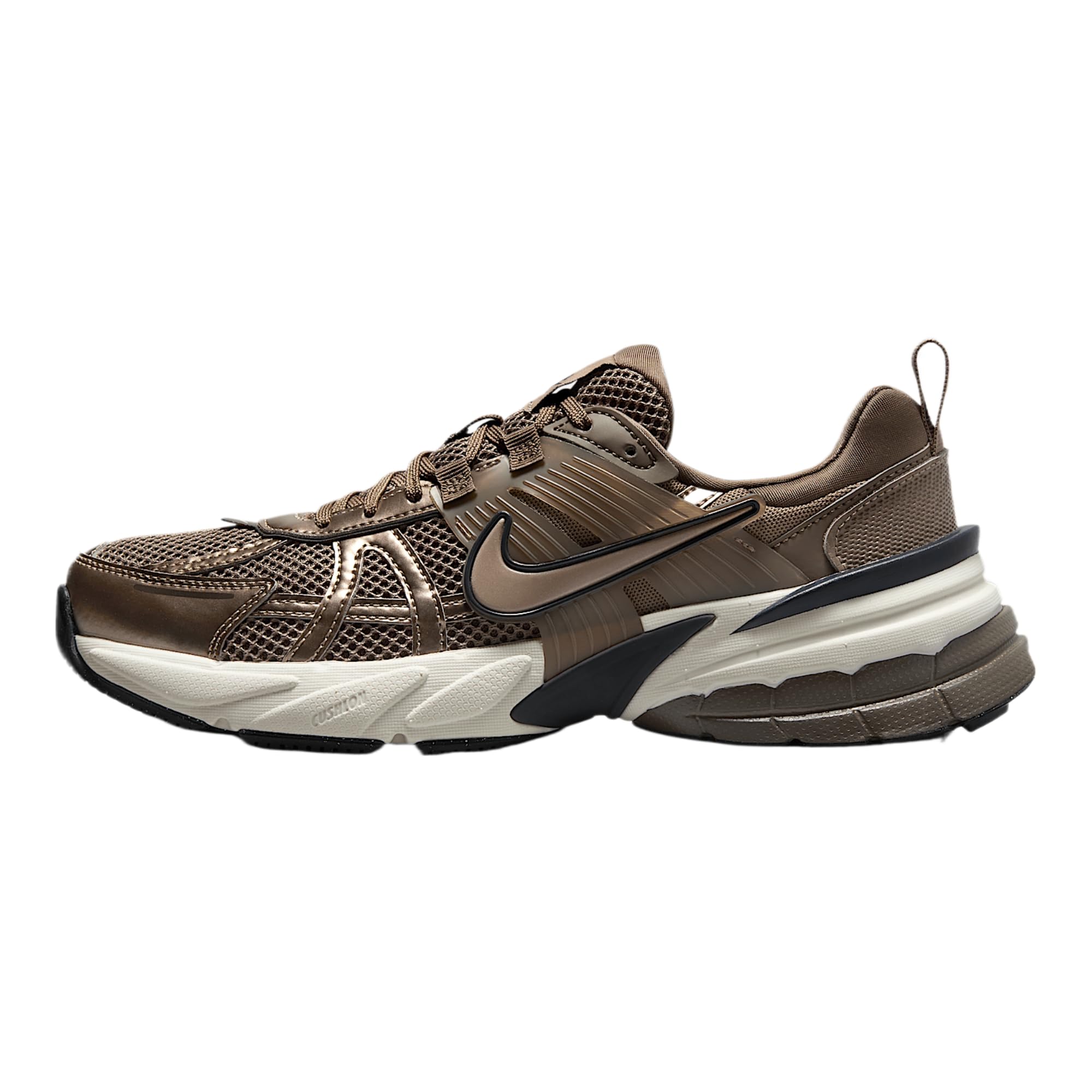 Nike, Nike V2k Run Women's Shoes, womens, Sneaker 41 EU Mink Brown/Ironstone/Team Anthracite/Mink Brown