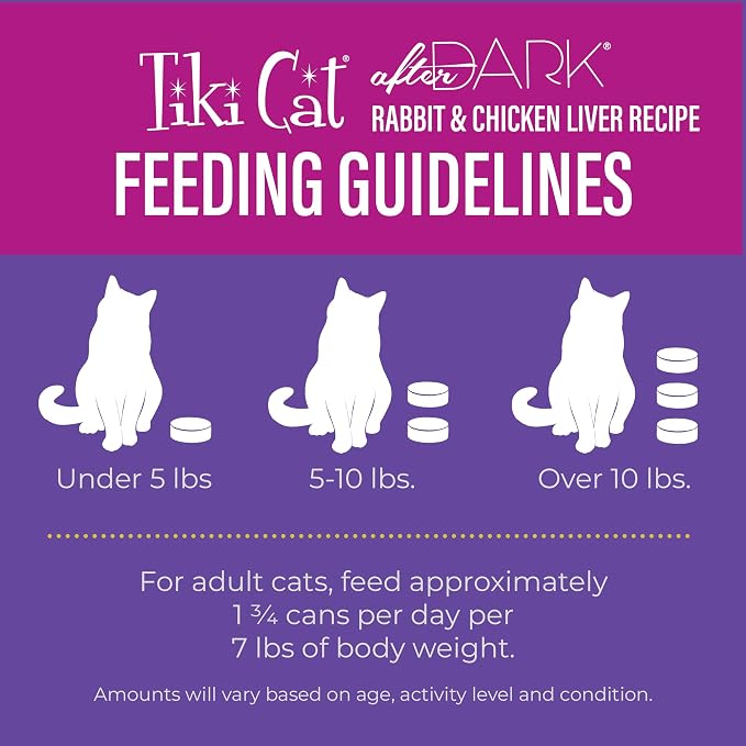 Tiki Cat After Dark Pâté Alimento Húmedo para Gatos 3 oz 12 latas miniatura 9